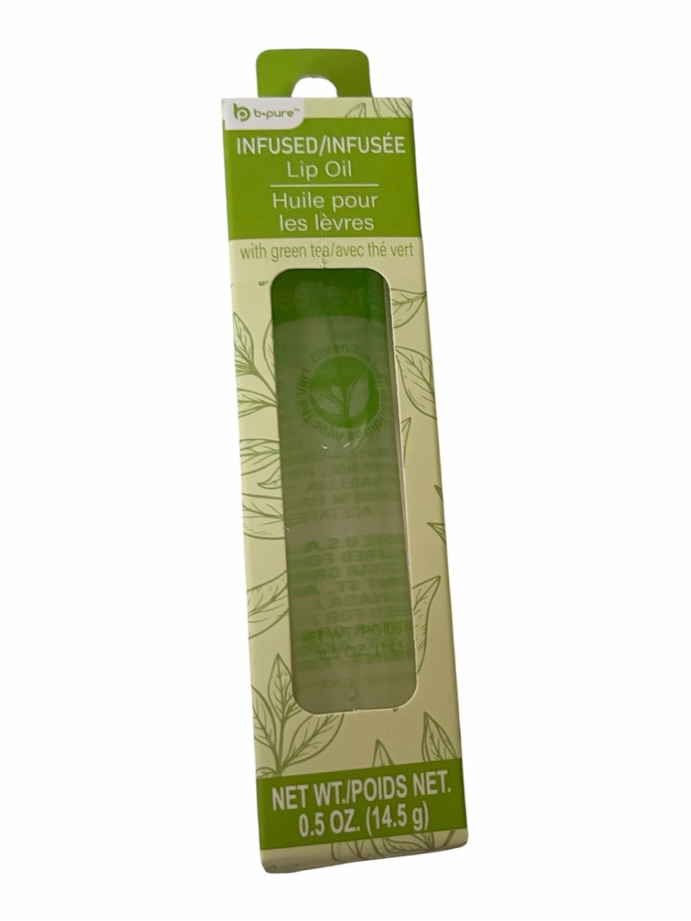 Infused Lip Oil with Green Tea New